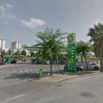 Gasolinera BP en Algeciras