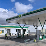 Gasolinera BP en Briviesca