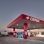 Gasolinera CEPSA-E.S.JAIME I en Castejon del Puente