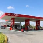 Gasolinera CEPSA en Cobeña