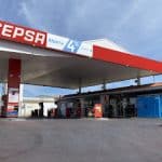 Gasolinera CEPSA en Roquetas de Mar