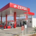 Gasolinera CEPSA en Sevilla