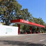 Gasolinera CEPSA en Zaragoza