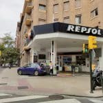 Gasolinera REPSOL en Zaragoza