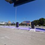 Punto de recarga eléctrica en Andújar, Jaén