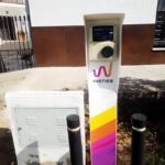 Punto de recarga eléctrica Campofrío en Campofrío