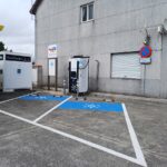 Punto de recarga eléctrica E.S. CEPSA Mavilar en Curtis