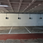 Punto de recarga eléctrica Parking Playa de los Cristianos. Arona - Parkia en Arona