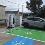 Punto de recarga eléctrica TotalEnergies - Rest. Cruce de las Herrerias en Alcuéscar
