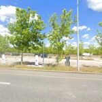 Punto de recarga eléctrica en Villanueva de la Cañada, Madrid