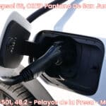 Punto de recarga eléctrica Repsol ES, CRED Pantano De San Juan en Pelayos de la Presa